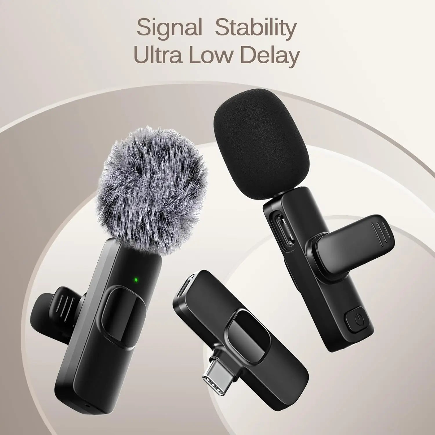 Wireless Clip-On Microphone Set